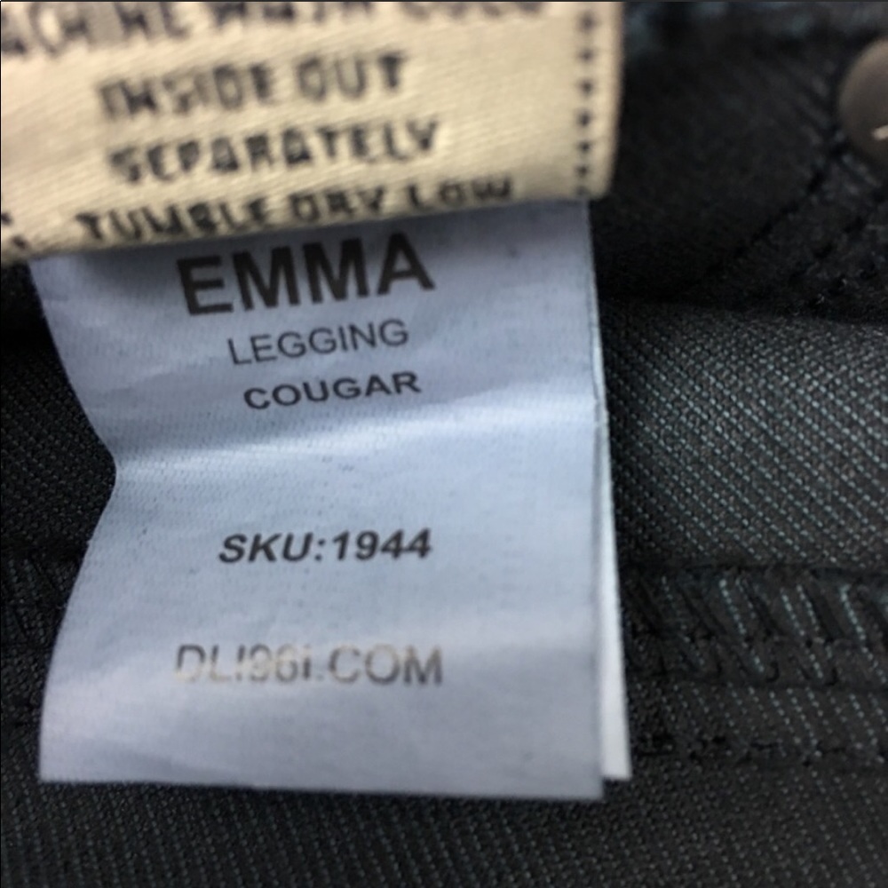 DL 1961 Emma Legging Cougar Print Size 26 NWT - Picture 2 of 7